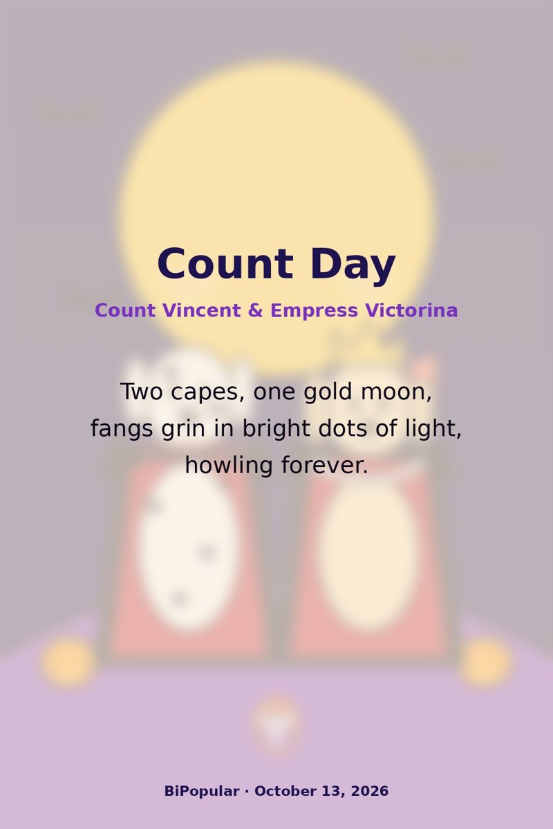 Art From Words by Poca Peace: Count Day, back